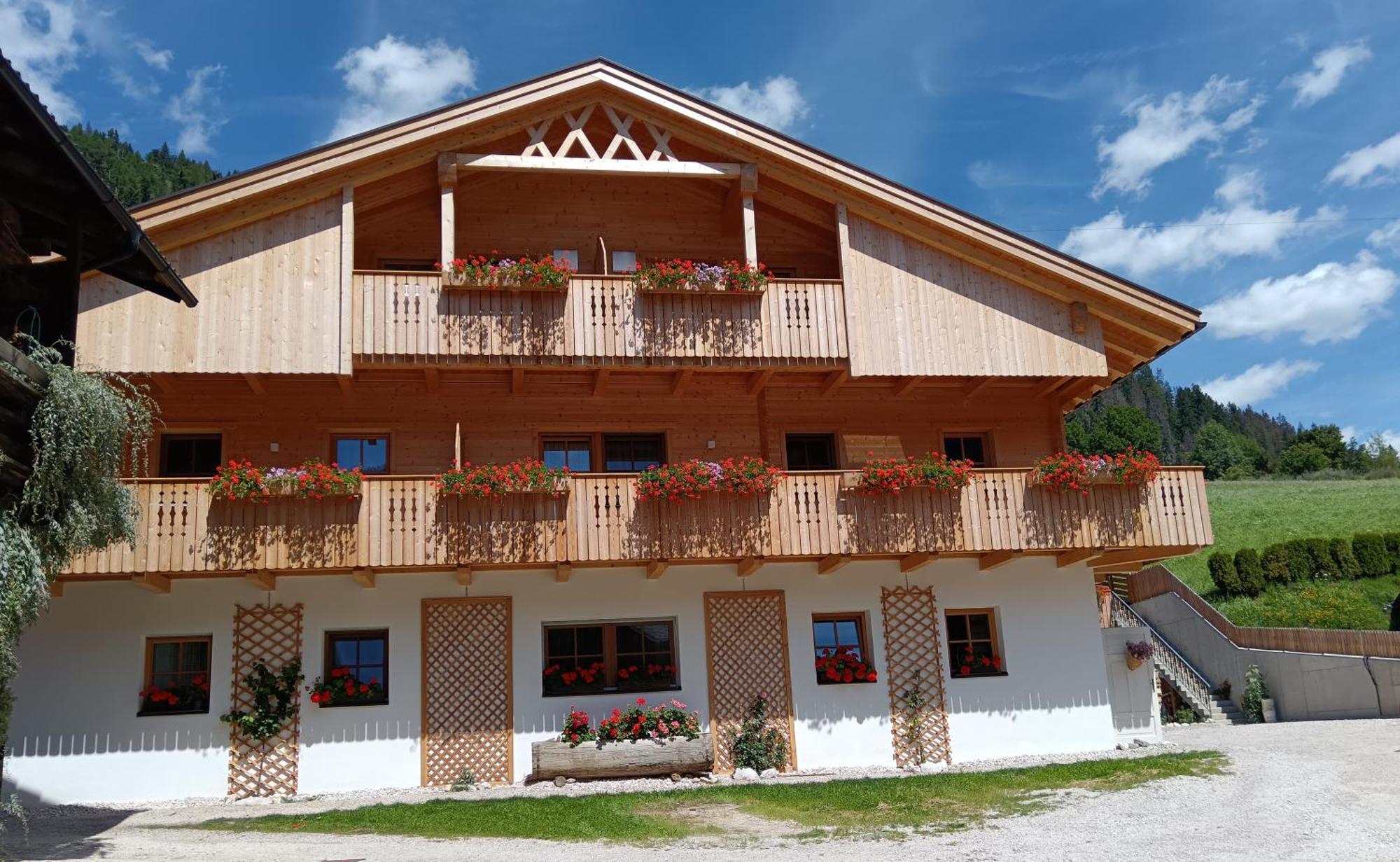 Innerraderhof Apartment 4 Winnebach Exterior foto